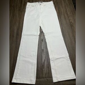 Calvin Klein White High-Rise Women Jeans - Size 10/30